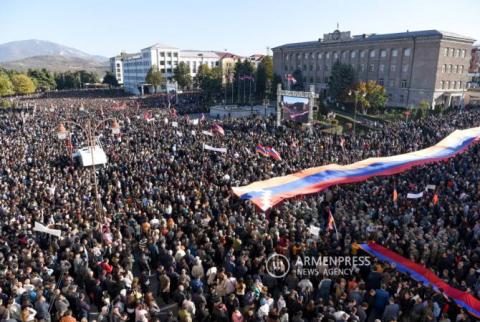 Le ministre d'État de l'Artsakh annonce la tenue d'un rassemblement à Stepanakert le 17 décembre