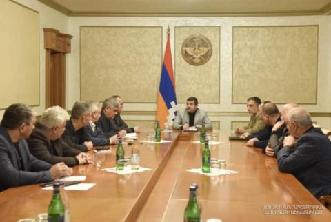 Le président de la République d'Artsakh convoque une consultation de travail
