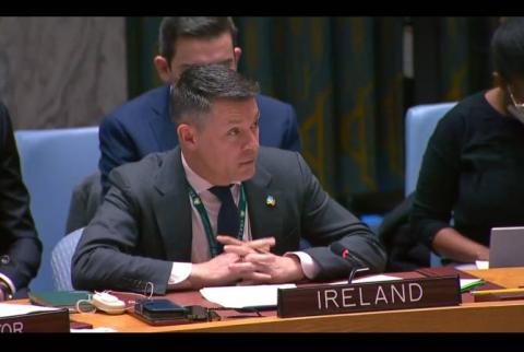 Ireland calls on Azerbaijan to immediately and unconditionally restore freedom and security in Lachin Corridor 