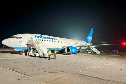 «Պոբեդա» ավիաընկերությունը մեկնարկել է Մոսկվա - Գյումրի- Մոսկվա երթուղով չվերթերը