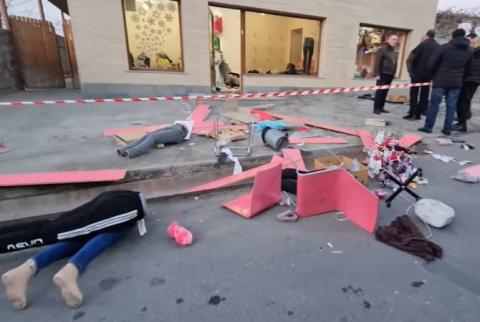 Ոստիկանները վնասազերծել են Նոր Խարբերդի հագուստի խանութում նռնակ պայթեցրած 35-ամյա տղամարդուն