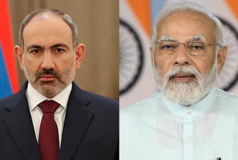 Nikol Pashinyan conveys condolences to the Prime Minister of the Republic of India