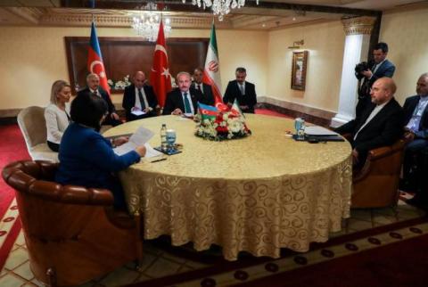 Անթալիայում հանդիպել են Իրանի, Թուրքիայի և Ադրբեջանի խորհրդարանների նախագահները
