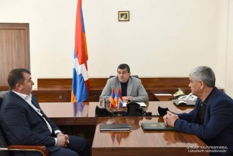 Президент Арцаха представил Аппарату Совета Безопасности нового секретаря СБ