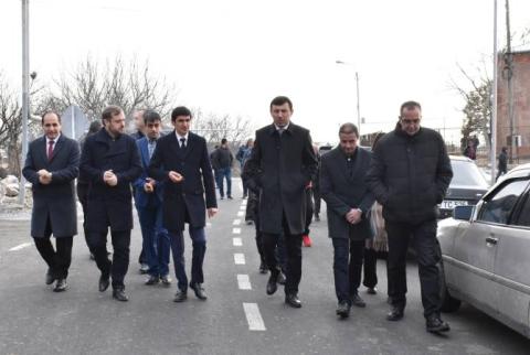 Աժ պատգամավոր Գևորգ Պապոյանն ու Արագածոտնի մարզպետը Թալինում ծանոթացել են սուբվենցիոն ու պետական ծրագրերով իրականացված աշխատանքներին