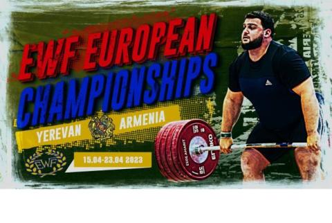 Avrupa Halter Şampiyonası Ermenistan'da yapılacak