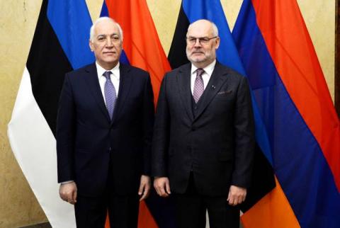 Президент Эстонии Алар Карис принял президента Армении Ваагна Хачатуряна