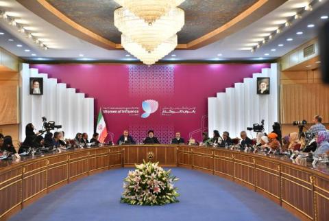 L'épouse du Premier ministre participe à la réunion organisée par le Président iranien