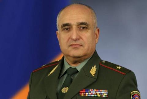Deputy Chief of General Staff Major-General Arakel Martikyan sacked 
