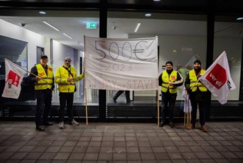 Strike cancels all flights at Berlin Brandenburg airport