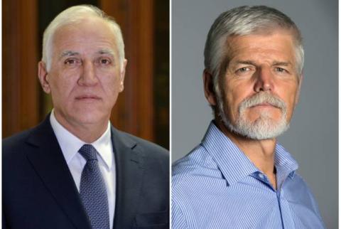 President Khachaturyan congratulates Czech president-elect Petr Pavel 