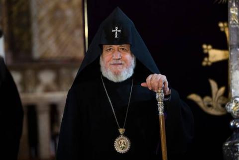 قداسة كاثوليكوس عموم الأرمن كاريكين الثاني يقدّم تعازيه لرئيس إيران إبراهيم رئيسي في الزلزال الكارثي الذي ضرب مدينة خوي