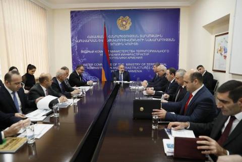 Խմելու ջրի ջրամատակարարման ոլորտում աճել է սպասարկվող համայնքների թիվը. ՀՀ վարչապետին է ներկայացվել Ջրային կոմիտեի գործունեության հաշվետվությունը