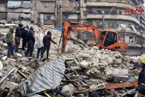 Syria earthquake death toll reaches 326 