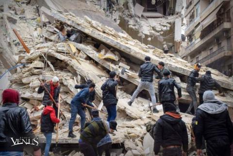 Число жертв землетрясения в Сирии возросло до 538 человек