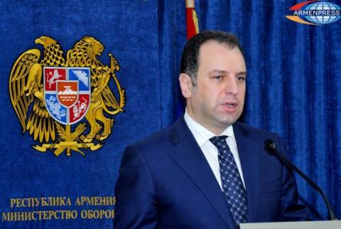 Court issues arrest warrant for ex-defense minister Vigen Sargsyan