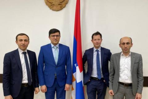Representatives of Artsakh, MEP François-Xavier Bellamy discuss actions to counter Azerbaijan's criminal policy 