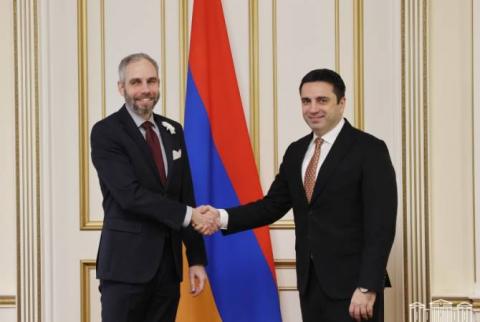 Speaker Alen Simonyan, Ambassador Piruncik discuss deepening Armenia-Czechia ties as part of CEPA