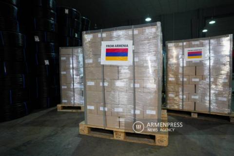أرمينيا أرسلت أكثر من 157 مليون درام أرميني مساعدات لسوريا وتركيا 