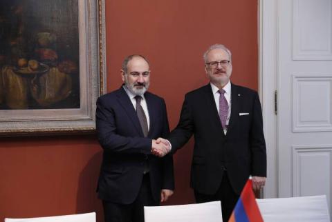 Armenian Prime Minister, Latvian President discuss South Caucasus developments at Munich Security Conference 