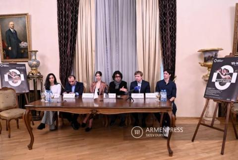 Press conference on Saint Petersburg Leonid Yacobson Ballet Theater's upcoming Armenia tour