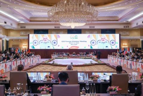 Հնդկաստանում հայտարարել են, որ G20-ի ԱԳՆ ղեկավարները փոխհամաձայնության են հասել կարևոր շատ հարցերի շուրջ 