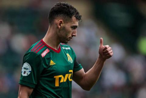 FC Lokomotiv Moscow defender Nair Tiknizyan signs with Armenian national team 