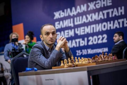 Samvel Ter-Sahakyan ganó la novena ronda del Campeonato de Europa Individual de Ajedrez