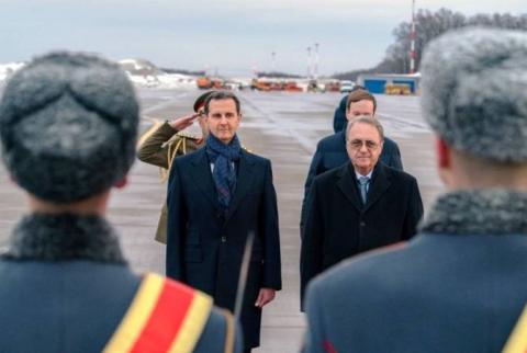 Suriye Devlet Başkanı Esad Moskova'da