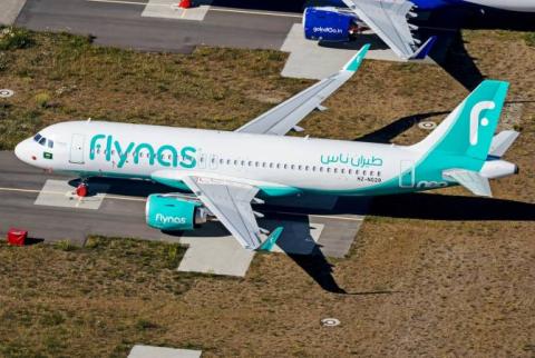 La compagnie aérienne saoudienne Flynas lancera des vols à destination d'Erevan pendant la saison d'été