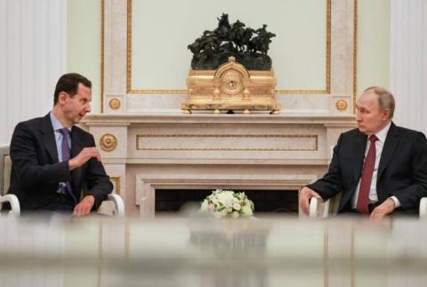 В Москве проходят переговоры президентов России и Сирии