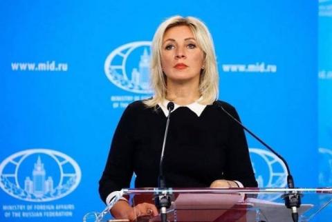 Zakharova answers the journalist's question about the possible withdrawal of Armenia from the CSTO
