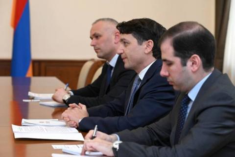 Министр финансов Армении принял регионального директора IFC по Европе