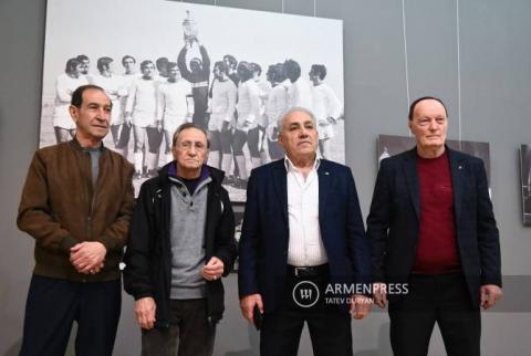 Opening of photo exhibition on FC Ararat Yerevan's 1973 triumph