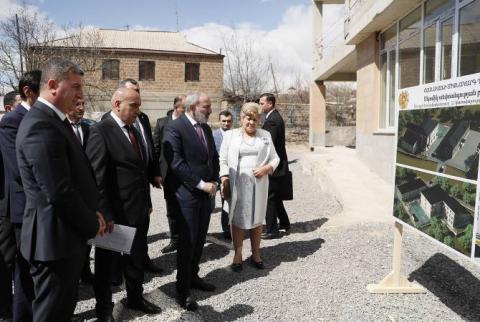 Le Premier ministre s'est rendu dans les communautés de la région d'Aragatsotn et s'est familiarisé avec le déroulement 