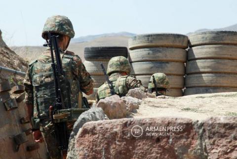 No territorial losses in latest unprovoked Azeri attack, says Armenian military 
