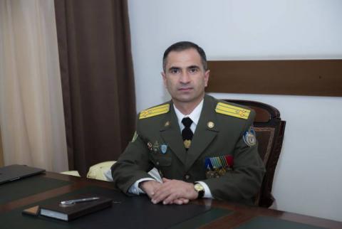 Arman Maralchyan relieved of the post of the commander of the NSS border guard troops