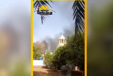 Armenian church in Khartoum so far undamaged as fighting rages in Sudan