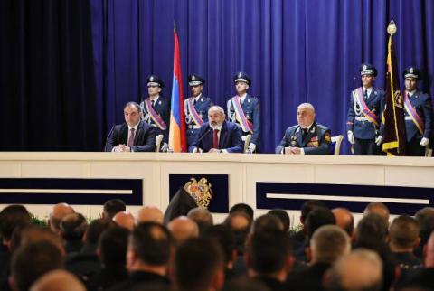 For us, the development of the Police is a matter of state development. PM Pashinyan congratulates the policemen 