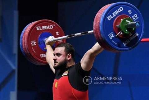 عضو منتخب أرمينيا لرفع الأثقال سامقبل كاسباريان يحرز بطولة أوروبا للمرة الثانية وبيتروس يبتروسيان البرونزية بيريفان