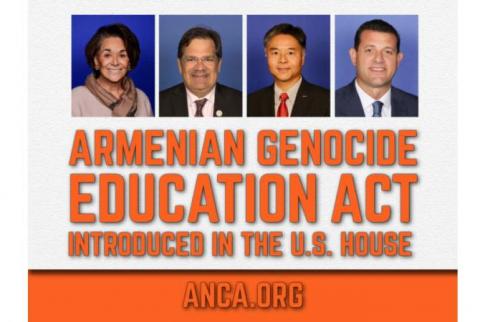 La loi sur l’éducation au génocide arménien présentée à la Chambre des représentants