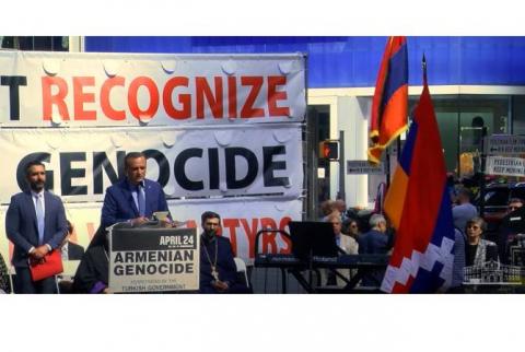 Постоянный представитель Арцаха в США принял участие в ряде мероприятий, посвященных Геноциду армян