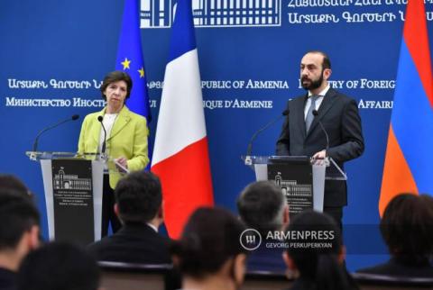 French FM visits Armenia in difficult period of time – Mirzoyan 