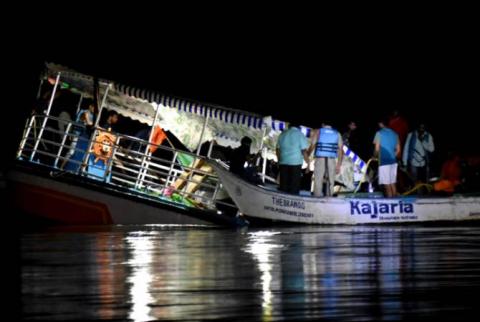 Հնդկաստանում զբոսաշրջային նավի շրջվելու հետևանքով զոհերի թիվը հասել է 21-ի