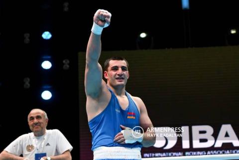 IBA Men’s World Boxing Championships: Armenia’s Manasyan defeats Spain's Reyes, enters heavyweight semi-finals 