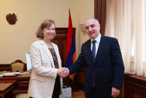 Սասուն Խաչատրյանը  ԱՄՆ դեսպանին է ներկայացրել ՀՀ Հակակառուպցիոն Կոմիտեի գործունեության հիմնական ուղղությունները