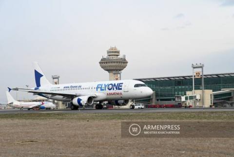 Le vol Erevan-Istanbul-Erevan de FlyONE Armenia est retardé jusqu'au 14 mai en raison problème technique de l'avion