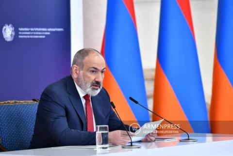 باشينيان يقول أن الهدف الرئيسي لسياسة أرمينيا الخارجية يجب أن يكون إقامة علاقات طبيعية مع جميع الجيران