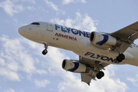 FLYONE ARMENIA ավիաընկերությունը մեկնարկել է Երևան -Լառնակա-Երևան- երթուղով չվերթերը