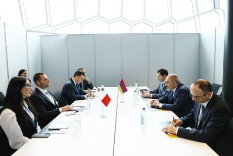 Pashinyan presents to the Prime Minister of Malta the situation in Nagorno-Karabakh